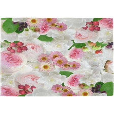 Hidove Placemats Set of 6 Spring Roses & Daisy Heat-Resistant Non-Slip Double Sided Washable Kitchen Dining Table Mats for Kitchen Table Decoration 12 x 18 Inch
Hidove Placemats Set of 6 Spring Roses & Daisy Heat-Resistant Non-Slip Double Sided Washable Kitchen Dining Table Mats for Kitchen Table Decoration 12 x 18 Inch