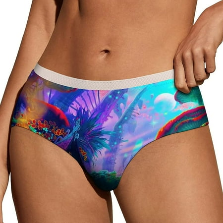 Womens Panties Soft Lace Briefs Panty Bikini Underwear Sexy Underpants