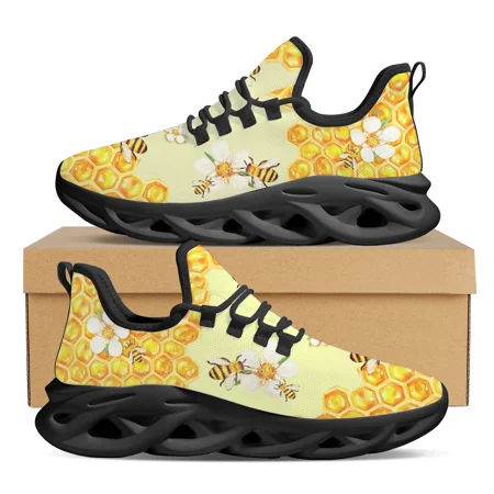 Yellow Hy Bee Pattern Female Platform Sneakers Light Mesh Shoes Women Footwear Outdoor Casual Shoes Flat Zapatos
Yellow Hy Bee Pattern Female Platform Sneakers Light Mesh Shoes Women Footwear Outdoor Casual Shoes Flat Zapatos