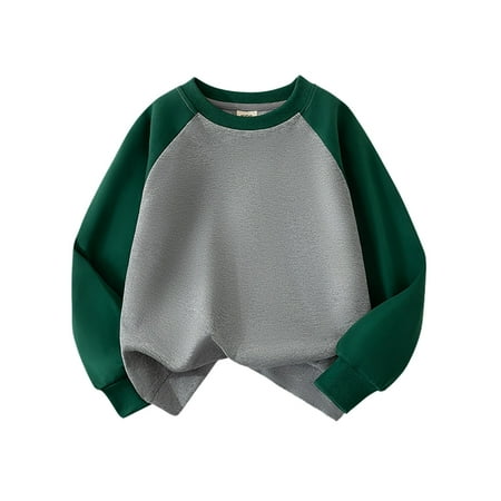FANDANIV Youth Boys Hoodie Sweatshirt Toddler Kids Baby Girls Color Block Splice Basic Crew Neck Pullover Children Coat Tops Warm Thick Hooded
FANDANIV Youth Boys Hoodie Sweatshirt Toddler Kids Baby Girls Color Block Splice Basic Crew Neck Pullover Children Coat Tops Warm Thick Hooded