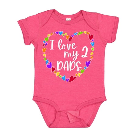 Inktastic I Love My Two Dads- Pride Rainbow Hearts Gift Baby Boy or Baby Girl Bodysuit
Inktastic I Love My Two Dads- Pride Rainbow Hearts Gift Baby Boy or Baby Girl Bodysuit