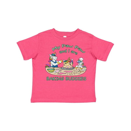 Inktastic My Paw Paw and I Are Baking Buddies Gift Toddler Boy or Toddler Girl T-Shirt
Inktastic My Paw Paw and I Are Baking Buddies Gift Toddler Boy or Toddler Girl T-Shirt