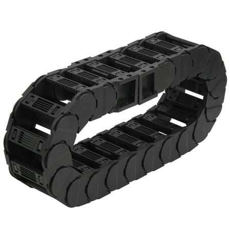 Cable Carrier Kid Proof Drag Chain Nylon For CNC D25 X 75