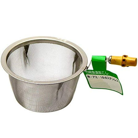 Nagao Tea Strainer for Kyusu 18-8 Stainless Steel with Bamboo Handle No. 78 Made in Japan
Nagao Tea Strainer for Kyusu 18-8 Stainless Steel with Bamboo Handle No. 78 Made in Japan