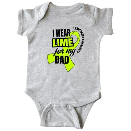 Inktastic I Wear Lime For My Dad Lymphoma Awareness Gift Baby Boy or Baby Girl Bodysuit
Inktastic I Wear Lime For My Dad Lymphoma Awareness Gift Baby Boy or Baby Girl Bodysuit