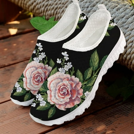 Cute Rose Print Slip On Flats Casual Shoes for Women Loafers Breathable Outdoor Ladies Sneakers Summer Flat Woman Shoes Big Size
Cute Rose Print Slip On Flats Casual Shoes for Women Loafers Breathable Outdoor Ladies Sneakers Summer Flat Woman Shoes Big Size