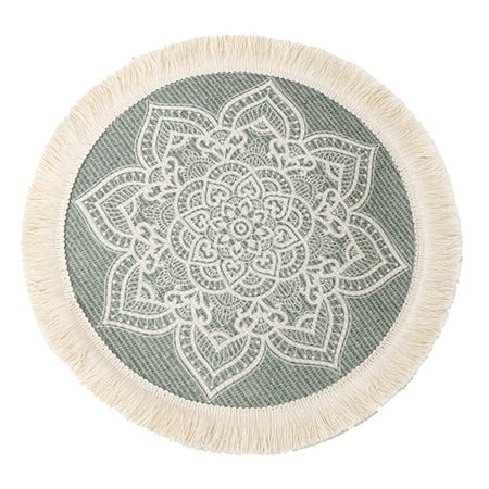 Neutral Place Mat for Dining Table | Heat Resistant Neutral Woven Place Mat | Cotton Woven Mandala Tassels Circle Place Mat for Kitchen Dining Wedding Farmhouse
Neutral Place Mat for Dining Table | Heat Resistant Neutral Woven Place Mat | Cotton Woven Mandala Tassels Circle Place Mat for Kitchen Dining Wedding Farmhouse