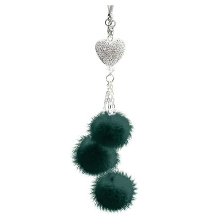 NEWwt Car Hanging Pendant Sparkling Rhinestone Design with Plush Balls Vivid Color Shiny Visual Effect Decorative Alloy Heart Hanging C
NEWwt Car Hanging Pendant Sparkling Rhinestone Design with Plush Balls Vivid Color Shiny Visual Effect Decorative Alloy Heart Hanging C