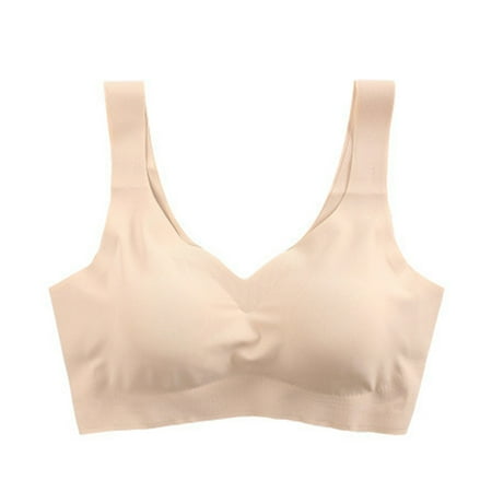 Women s Seamless Bra with Removable Chest Pad Thin Breathable Underwear Comfort Lifting Bralette New
Women s Seamless Bra with Removable Chest Pad Thin Breathable Underwear Comfort Lifting Bralette New