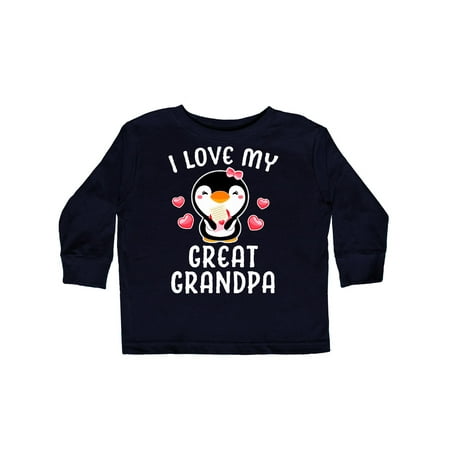 Inktastic I Love My Great Grandpa with Cute Penguin and Hearts Gift Toddler Toddler Girl Long Sleeve T-Shirt
Inktastic I Love My Great Grandpa with Cute Penguin and Hearts Gift Toddler Toddler Girl Long Sleeve T-Shirt