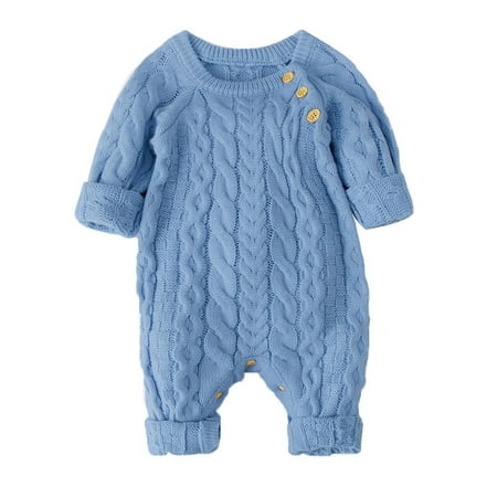 Newborn Baby Knitted Romper Jumpsuit Warm Knitted Sweater Clothes for Baby Boy Girl Sweater Jumpsuit Winter Knit Romper
Newborn Baby Knitted Romper Jumpsuit Warm Knitted Sweater Clothes for Baby Boy Girl Sweater Jumpsuit Winter Knit Romper