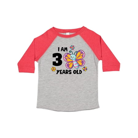 Inktastic I Am 3 Years Old Cute Smiling Butterfly with Flowers Gift Toddler Toddler Girl T-Shirt
Inktastic I Am 3 Years Old Cute Smiling Butterfly with Flowers Gift Toddler Toddler Girl T-Shirt