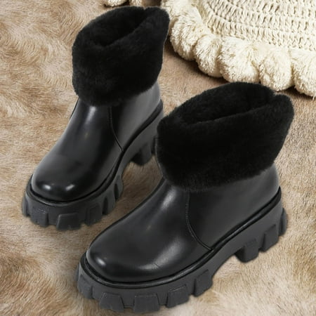 TALKVE Color Size Large Plus Boots Women s Cotton Fashion Solid Snow Plush Platform women s boots
TALKVE Color Size Large Plus Boots Women s Cotton Fashion Solid Snow Plush Platform women s boots