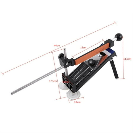 Mavis Laven Knife Sharpening System Professional Kitchen Sharpening Knife Sharpener System Fix Angle with 4 Stones Stainless Steel Knife Sharpener
Mavis Laven Knife Sharpening System Professional Kitchen Sharpening Knife Sharpener System Fix Angle with 4 Stones Stainless Steel Knife Sharpener