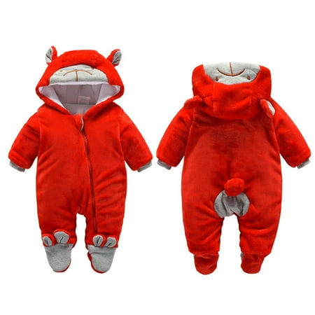 TAIAOJING Hooded Onesie Coat For Baby Girl Boy Cute Cartoon Bear Ear Coat Footed Hooded Zipper Romper Warm Romper Jumpsuit Jacket Outwear Outfits 0-3 Months
TAIAOJING Hooded Onesie Coat For Baby Girl Boy Cute Cartoon Bear Ear Coat Footed Hooded Zipper Romper Warm Romper Jumpsuit Jacket Outwear Outfits 0-3 Months