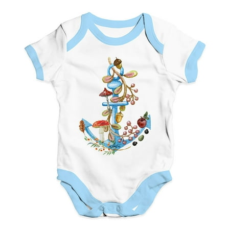 Bodysuit Baby Romper Anchor Lost at Sea Baby Unisex Baby Grow Bodysuit