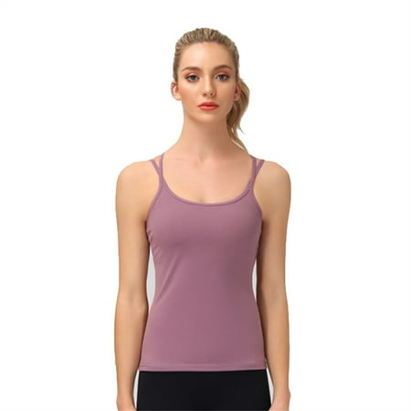 Women Yoga Sports Vest Beauty Back with Chest Pad Stretch Breathable Fitness Top M Lotus Color
Women Yoga Sports Vest Beauty Back with Chest Pad Stretch Breathable Fitness Top M Lotus Color