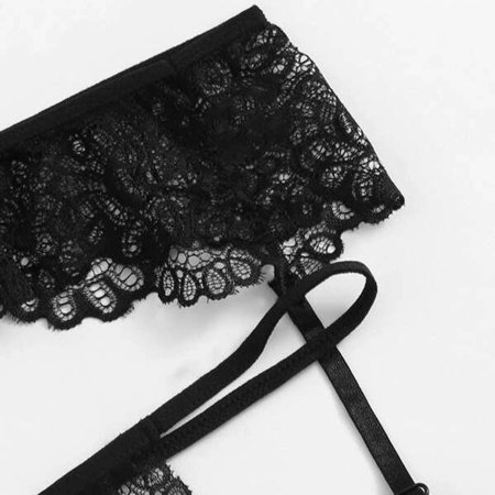 Vedolay Lingerie For Women Women s Cut Out 2 Pieces Mesh Lingerie Set Underwire Push Up Bra and Panty Set Black S
Vedolay Lingerie For Women Women s Cut Out 2 Pieces Mesh Lingerie Set Underwire Push Up Bra and Panty Set Black S