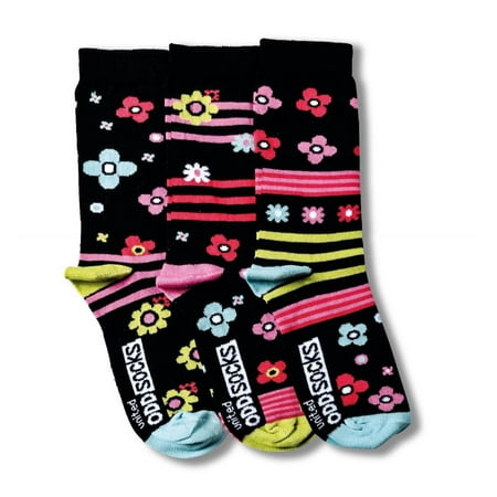 United Oddsocks Zingy Mis-Matched Flowers Floral Stripes US 13.5 - 8 Girls Socks
United Oddsocks Zingy Mis-Matched Flowers Floral Stripes US 13.5 - 8 Girls Socks