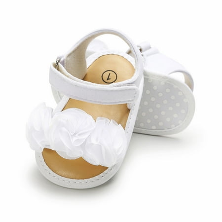 Vikakiooze Toddler shoes of Non-Slip Rubber Toddler Crib Shoes Newborn Loafers Flats
