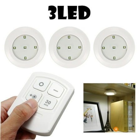 FashionMio 3pack Household Remote Control LED Kitchen Light Under Cabinet Lamp Closets Lighting
FashionMio 3pack Household Remote Control LED Kitchen Light Under Cabinet Lamp Closets Lighting