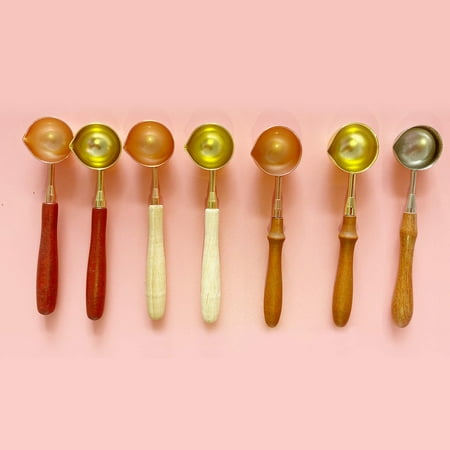 jiaroswwei Elegant Sealing Wax Spoon with Handle Decorative Ergonomically Designed Craft Spoons for Greeting Card
jiaroswwei Elegant Sealing Wax Spoon with Handle Decorative Ergonomically Designed Craft Spoons for Greeting Card