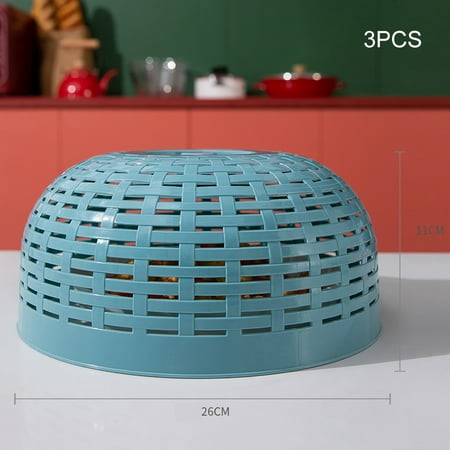 Hhdxre Plastic Multifunctional Food Cover with Round Shape Durable Multifunction Useful Lightweight for Kitchen Living Room(Light Blue)
Hhdxre Plastic Multifunctional Food Cover with Round Shape Durable Multifunction Useful Lightweight for Kitchen Living Room(Light Blue)