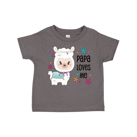 Inktastic Papa Loves Me- Cute and Happy Llama Gift Toddler Boy or Toddler Girl T-Shirt
Inktastic Papa Loves Me- Cute and Happy Llama Gift Toddler Boy or Toddler Girl T-Shirt