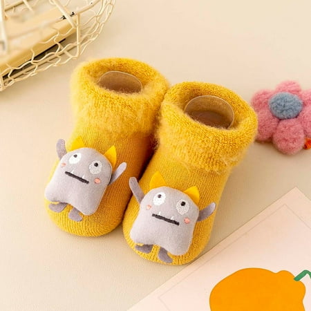 Cathalem Girls Baptism Shoes Autumn And Winter Comfortable Baby Toddler Shoes Cute Cartoon Shape Children Cotton Baby Home Shoes Yellow 0 Months
Cathalem Girls Baptism Shoes Autumn And Winter Comfortable Baby Toddler Shoes Cute Cartoon Shape Children Cotton Baby Home Shoes Yellow 0 Months