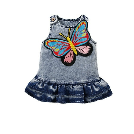 ZHAGHMIN Dresses for Girls 10-12 Years Old Baby Girls Dress Above Knee Dress Sleeveless Butterfly Embroidery Denim Princess Dress Girls Striped Shirt Cat Kids Dress Lass Dress Girls Short Sleeve Dre
ZHAGHMIN Dresses for Girls 10-12 Years Old Baby Girls Dress Above Knee Dress Sleeveless Butterfly Embroidery Denim Princess Dress Girls Striped Shirt Cat Kids Dress Lass Dress Girls Short Sleeve Dre