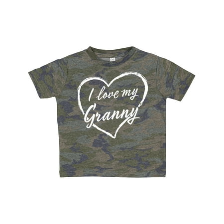 Inktastic I Love My Granny in White Chalk Heart Gift Toddler Boy or Toddler Girl T-Shirt
Inktastic I Love My Granny in White Chalk Heart Gift Toddler Boy or Toddler Girl T-Shirt