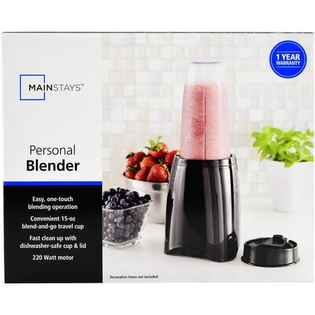 Mainstays Personal Blender, Black