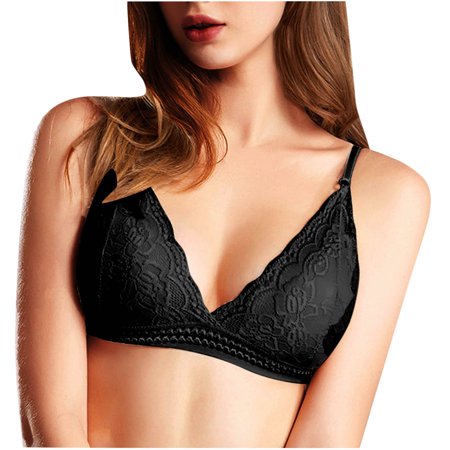 JGTDBPO Wireless Bra For Womens Minimizer Bras Push-Up Bra Convertible Underwire Bra Comfort Halter Bras For Women Black Sports Bra Sexy Lace Everyday Bra Active Wrap Hollow Out Bra Underwear
JGTDBPO Wireless Bra For Womens Minimizer Bras Push-Up Bra Convertible Underwire Bra Comfort Halter Bras For Women Black Sports Bra Sexy Lace Everyday Bra Active Wrap Hollow Out Bra Underwear