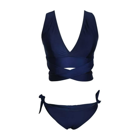 Qufokar Two Piece Swimsuit for Women Bikini Sports Bra Top Women S Swimsuit Solid Color Two-Piece Split Bathing Suit High Waist Wrap Swimwear
Qufokar Two Piece Swimsuit for Women Bikini Sports Bra Top Women S Swimsuit Solid Color Two-Piece Split Bathing Suit High Waist Wrap Swimwear