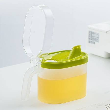Ikohbadg Plastic Oil Pot for Kitchen Vinegar and Cooking Wine Household Oil Bottle with Internal Spout and Detachable Lid Transparent Kitchen Oil Pot Easy Clean and Leak Proof
Ikohbadg Plastic Oil Pot for Kitchen Vinegar and Cooking Wine Household Oil Bottle with Internal Spout and Detachable Lid Transparent Kitchen Oil Pot Easy Clean and Leak Proof
