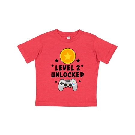 Inktastic Birthday Level 2 Unlocked with Coin and Stars Gift Toddler Boy or Toddler Girl T-Shirt
Inktastic Birthday Level 2 Unlocked with Coin and Stars Gift Toddler Boy or Toddler Girl T-Shirt