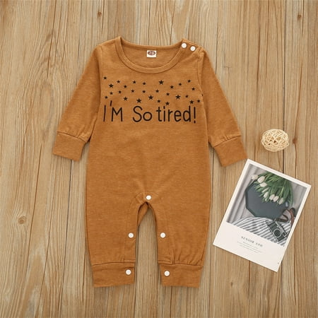 Hunpta Kids Toddle Infant Newborn Baby Boys Girls Long Sleeve Cartoon Print Letter Romper Jumpsuit Outfits Clothes
Hunpta Kids Toddle Infant Newborn Baby Boys Girls Long Sleeve Cartoon Print Letter Romper Jumpsuit Outfits Clothes