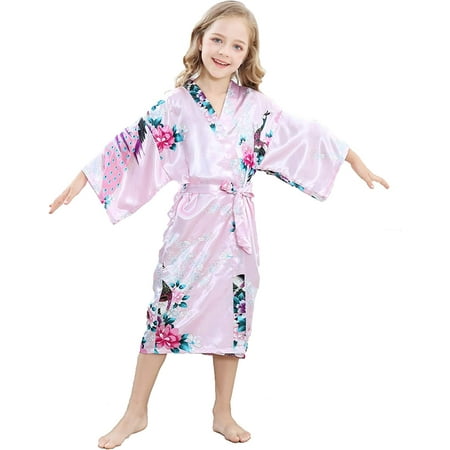 TIMSOPHIA Kids Satin Floral Kimono Robe Flower Girl Bath Robes for Wedding Spa Party Gifts Bridal Lingerie Sleepwear Bathrobe
TIMSOPHIA Kids Satin Floral Kimono Robe Flower Girl Bath Robes for Wedding Spa Party Gifts Bridal Lingerie Sleepwear Bathrobe