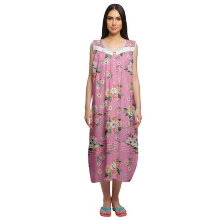 Moomaya Womens Features Sleeve Nightdress For Ladies Printed Cotton Nightwear
Moomaya Womens Features Sleeve Nightdress For Ladies Printed Cotton Nightwear