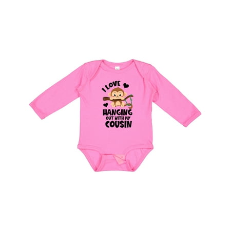 Inktastic Monkey I Love Hanging out with My Cousin Gift Baby Boy or Baby Girl Long Sleeve Bodysuit
Inktastic Monkey I Love Hanging out with My Cousin Gift Baby Boy or Baby Girl Long Sleeve Bodysuit