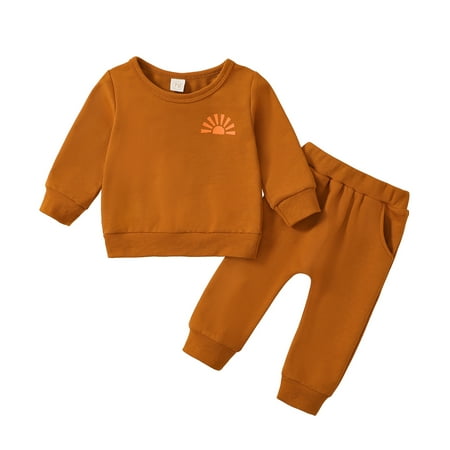 Lieserram Baby Girl Boy Fall Winter Spring Clothes 3 6 9 12 18 24 Months Sweatshirt Pullover and Pants Outfit
Lieserram Baby Girl Boy Fall Winter Spring Clothes 3 6 9 12 18 24 Months Sweatshirt Pullover and Pants Outfit