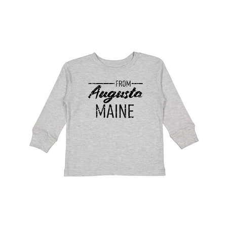 Inktastic From Augusta Maine in Black Distressed Text Gift Toddler Boy or Toddler Girl Long Sleeve T-Shirt
Inktastic From Augusta Maine in Black Distressed Text Gift Toddler Boy or Toddler Girl Long Sleeve T-Shirt
