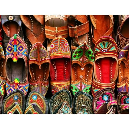 AFD Home 12006032 Mocassins Gallery Wrap Art Multi Color - 48 x 2 x 36 in.
