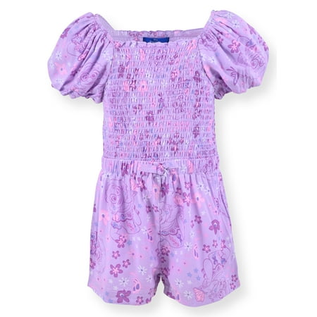 Encanto Toddler Girls Printed Romper Sizes 2-5T