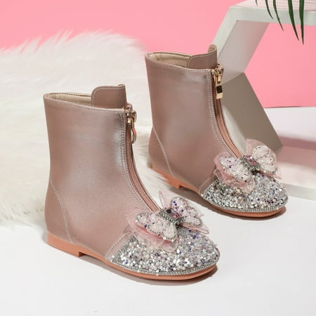 GUOBIOZIY Girls Ankle Boots Low Heel Booties Walking Shoes Toddler Little Kid Big Kid (Pink 7-8 Y)
GUOBIOZIY Girls Ankle Boots Low Heel Booties Walking Shoes Toddler Little Kid Big Kid (Pink 7-8 Y)