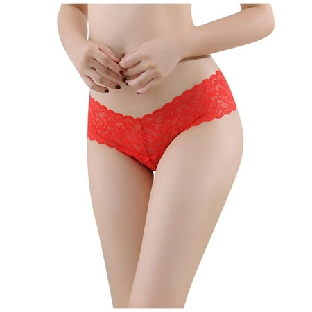Qcmgmg Lace Low Waisted Stretch Thong Panties Women s Breathable Sexy Plus Size Underwear
Qcmgmg Lace Low Waisted Stretch Thong Panties Women s Breathable Sexy Plus Size Underwear
