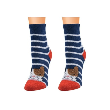 Cuteam Winter Women Cartoon Cats Stripes/Dots Coral Velvet Warm Soft Middle Tube Socks
Cuteam Winter Women Cartoon Cats Stripes/Dots Coral Velvet Warm Soft Middle Tube Socks