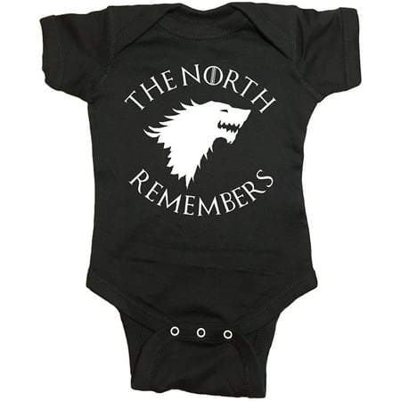 Game of Thrones One Piece The North Remembers Direwolf Bodysuit
