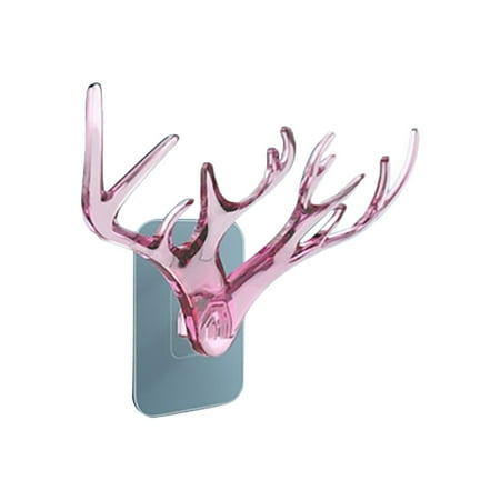 Huaai Hooks Wall Hanger Sticky Hook Deer Antlers Design Kitchen Bathroom Household Door A Hook Purple
Huaai Hooks Wall Hanger Sticky Hook Deer Antlers Design Kitchen Bathroom Household Door A Hook Purple