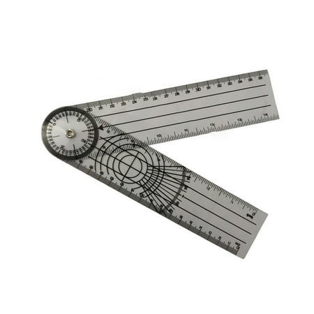 Linyer Goniometer Angle Ruler Measuring Tool Spinals Protractor School Supplies Good Accuracy Multi-ruler Lab
Linyer Goniometer Angle Ruler Measuring Tool Spinals Protractor School Supplies Good Accuracy Multi-ruler Lab
